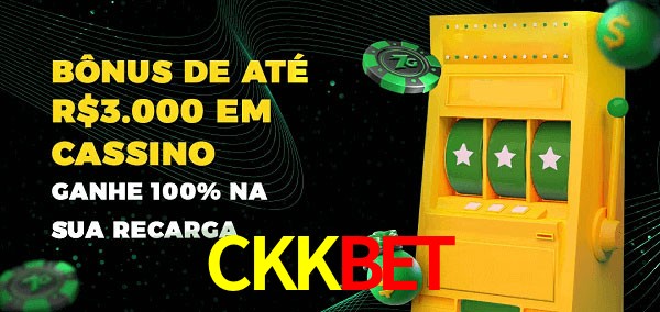 CKKbet melhor bônus de depósito